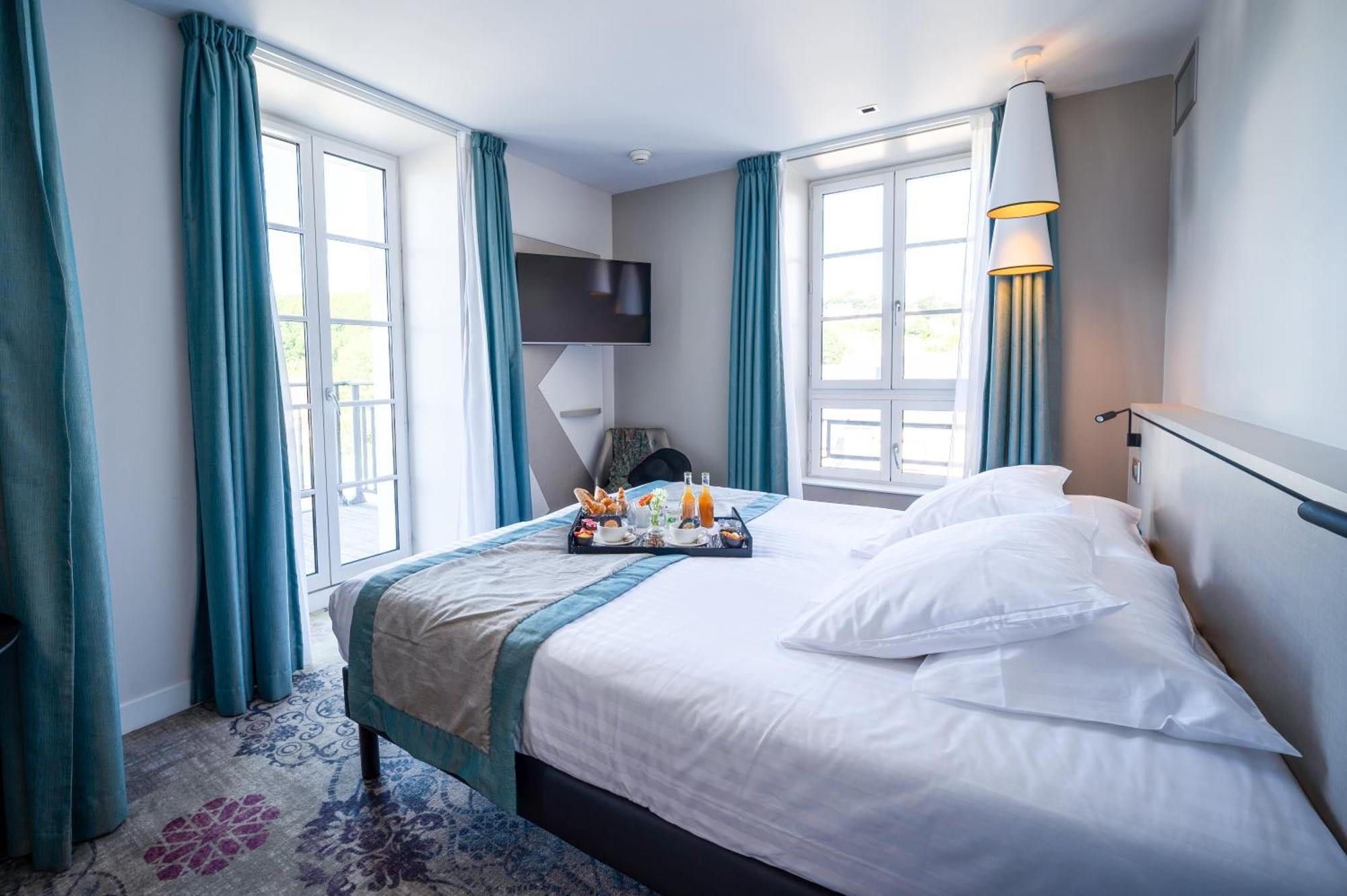 Hotel Valdys Thalasso & Spa - La Baie Douarnenez Bagian luar foto